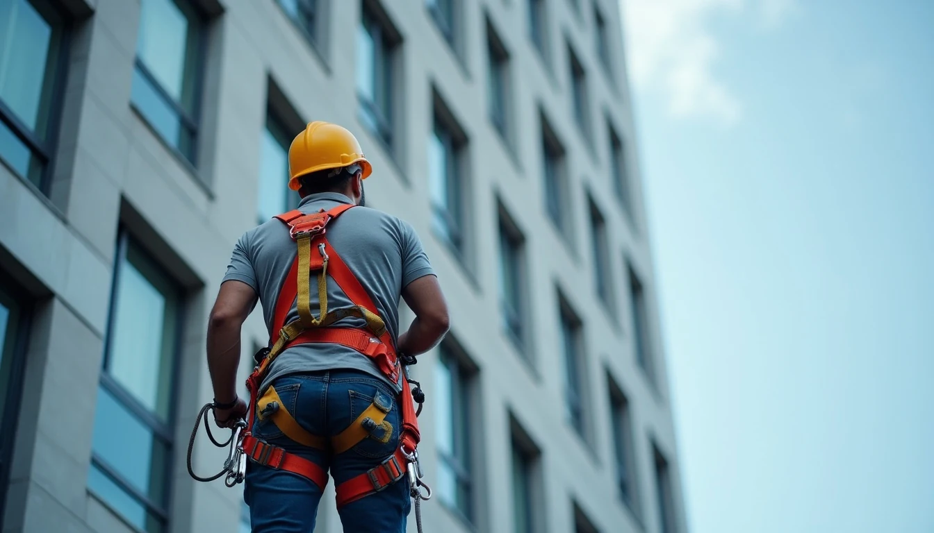 Yüksekte çalışma güvenliği inşaat sektörü