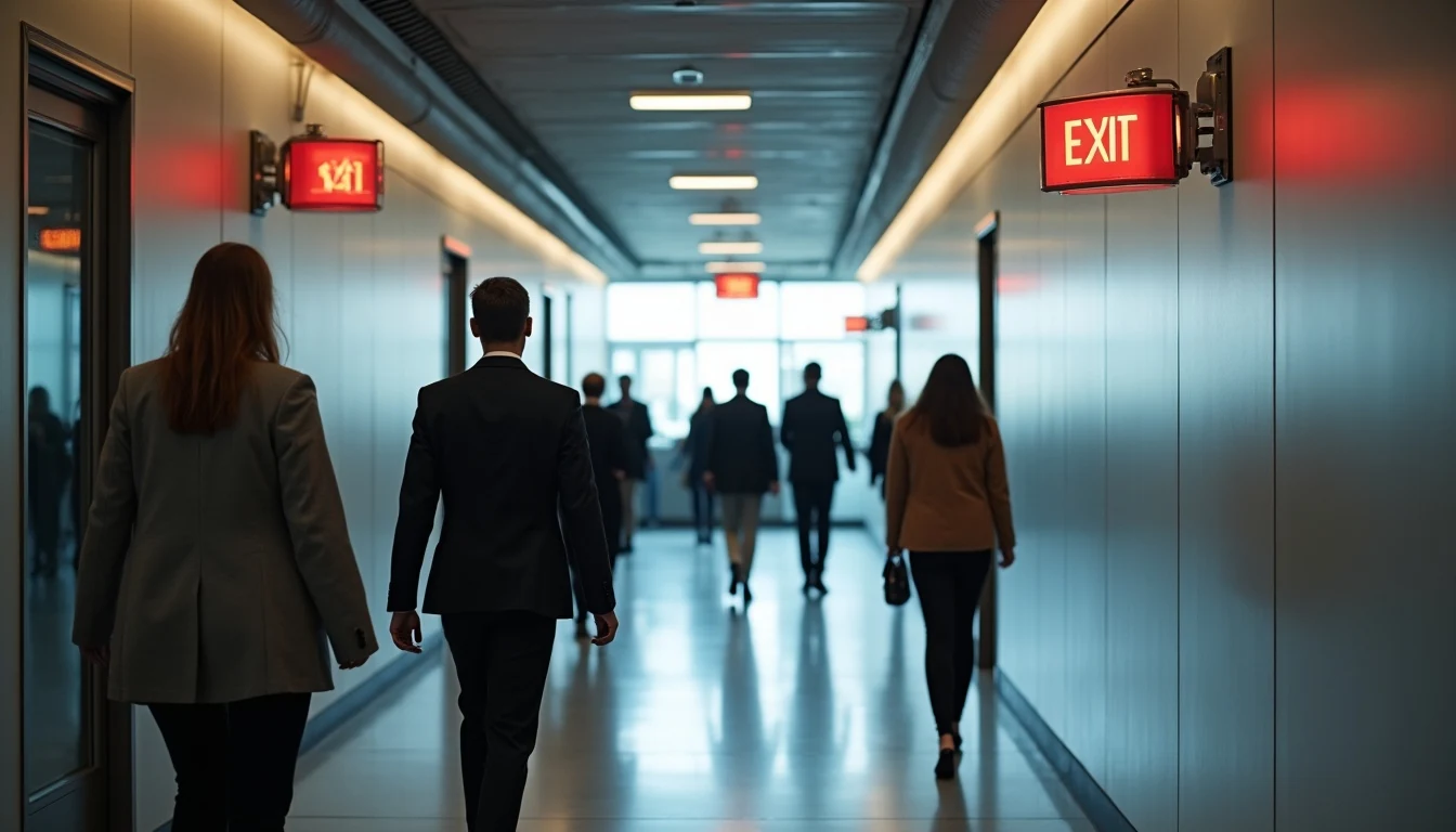 İşyerinde acil durum tatbikatı ve tahliye eğitimi