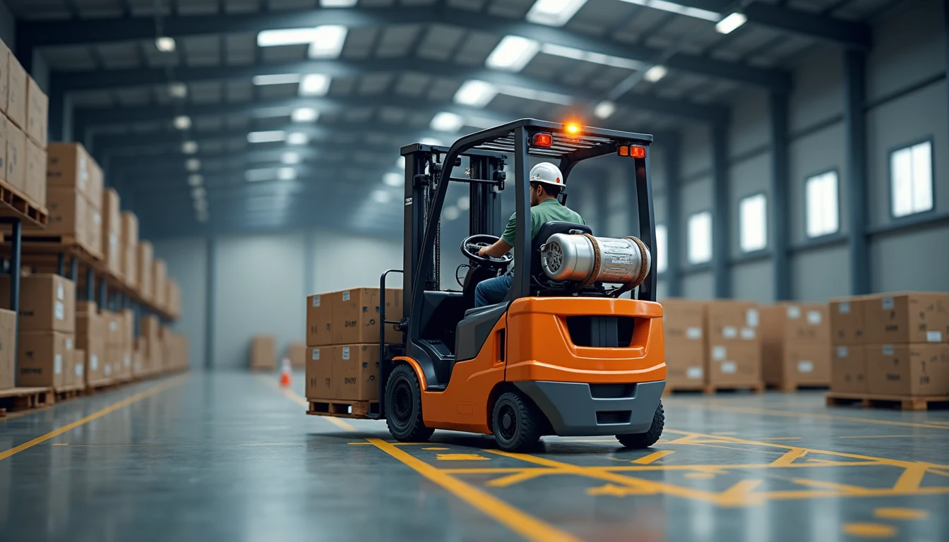 Forklift ile depo ortamında güvenli taşıma ve İSG uyumu